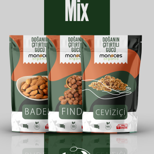 Nut's Trio (Yeni Mahsul Badem, Ceviz, Fındık) 3x1000Gr