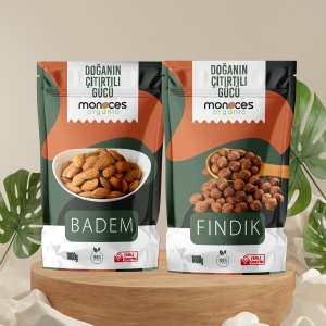 Nutty Duo (Yeni Mahsul Badem ve Fındık) 2x1000Gr